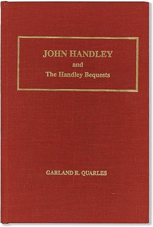 John Handley and the Handley Bequests to Winchester Virginia