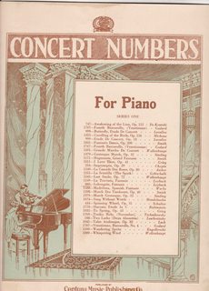 Lohengrin Fantasie Brillante J. Leybach Concert Numbers for Piano