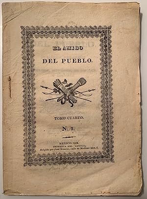 El Amigo Del Pueblo. Periodico Semanrio Literario, Cientifico, De Politica Y Comercio