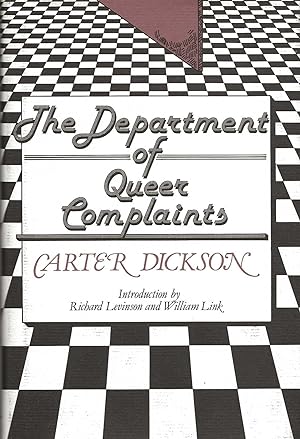 THE DEPARTMENT OF QUEER COMPLAINTS