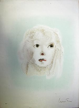 LEONOR FINI: "Untitled", original lithograph - 51/145 edition, 52 x 72 cm LITHOGRAPH