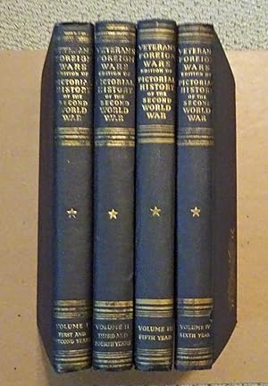 Veterans of Foreign Wars Pictorial History of the Second World War 4 vol set, 1948