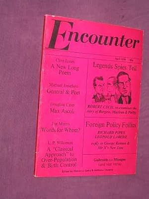 Encounter April 1978 : (Vol.1, No. 4)