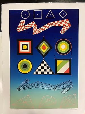 MARIA MESTEROU: ELEMENTS - original serigraph, 22/45 Edition - 76 x 56 cm, signed by the artist