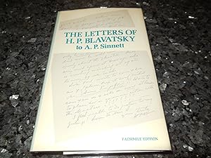 The Letters of H.P. Blavatsky to A.P. Sinnett