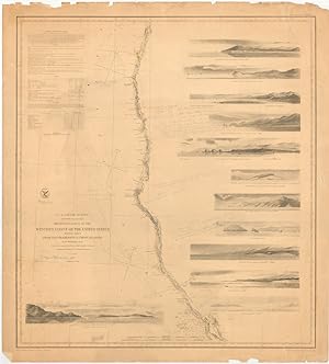 RECONNAISSANCE OF THE WESTERN COAST OF THE UNITED STATES MIDDLE SHEET FROM SAN FRANCISCO TO UMPQU...