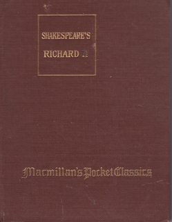 Shakespeare's Tragedy of King Richard II (Macmillan's Pocket Classics)