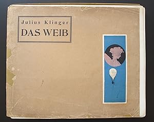1902 Original German Book - "Das Weib Im Modernen Ornament" 30 plates - Klinger
