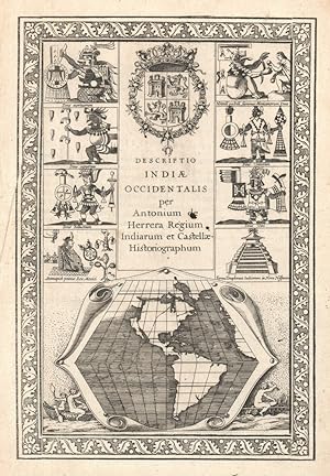 Descriptio Indiae Occidentalis per Antonium de Herrera.