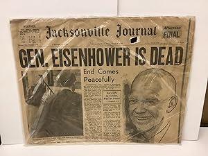 Jacksonville Journal: President Eisenhower Is Dead, March 28 1969