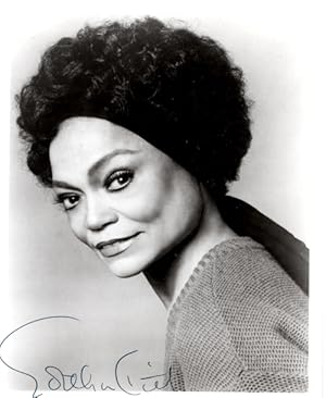 Signed Portrait of Eartha Kitt