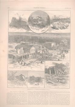 Destroyed by a Cyclone. From August 6, 1881 issue of Harper's Weekly.