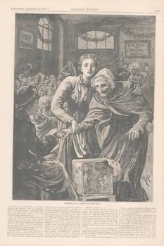 Christmas in a Home for the Poor; Christmas-Eve in an English Sea-port Town (on verso). From Dece...