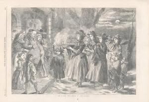The Wassail Bowl. From December 22, 1860 issue of The Illustrated London News.