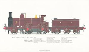 Midland Railway No. 158a. Built at Derby in 1866. Designed by M. Kirtley.