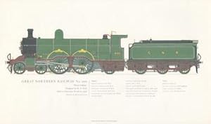 Great Northern Railway No. 990, ?Henry Oakley', designed by H.A. Ivatt, Built at Doncaster Works ...