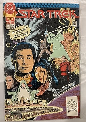 Star Trek: DC Annual 1990 No. 1 (Signed by William Shatner (Capt. James T. Kirk))