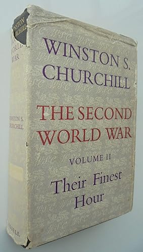 The Second World War; Volume II, Their Finest Hour
