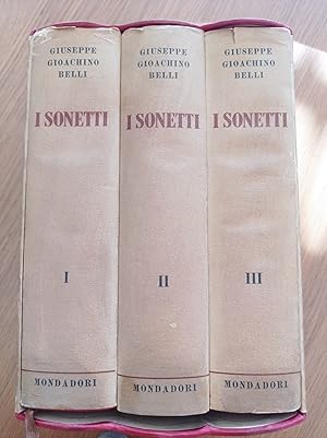 I sonetti (cofanetto di tre volumi)