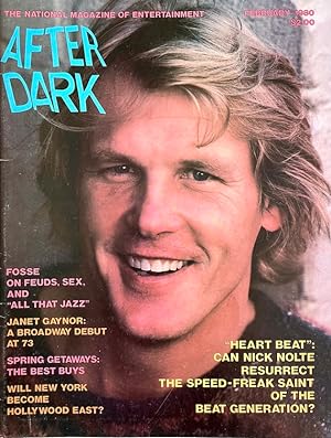 After Dark Magazine February 1980 (Nick Nolte on cover)