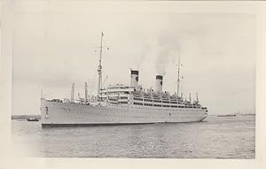 Italia Cargo Ferry Ship Built 1928 Vintage Rare Photo