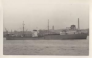 MS Rautas Sweden Swedish WW2 Carrier Ship Built 1945 Vintage Photo
