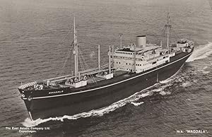 MS Magdala Rare Denmark Ship East Asiatic Company Postcard