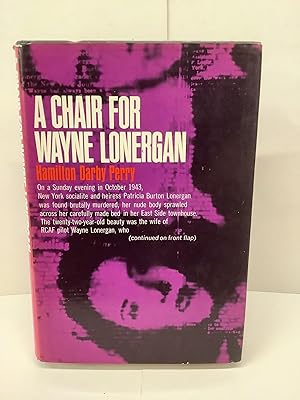 A Chair for Wayne Lonergan