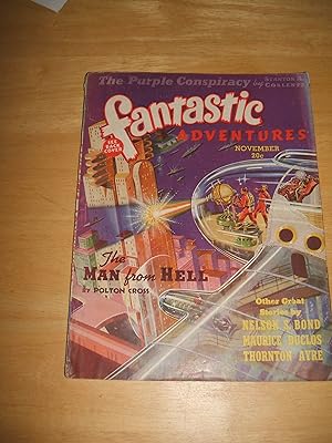 Fantastic Adventures for November 1939