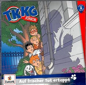 TKKG Junior - Auf frischer Tat ertappt; Ein Hörspiel nach Stefan Wolf - Erzähler: Peter Kaempfe -...
