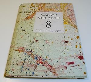 Cervo Volante anno I no. 8 (October 1981), with the insert 'Poeme partition sur la lettre "I"'