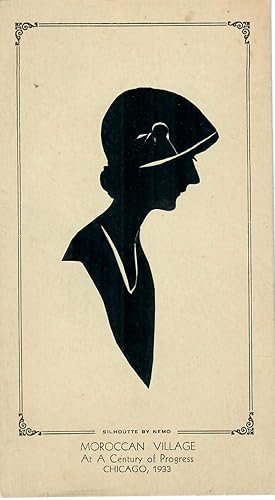 [Silhouette Made at Century of Progress World's Fair, Chicago]