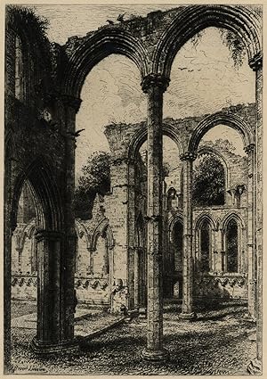 Fountains Abbey, Yorkshire: Chapel of the Nine Altars, from The Portfolio