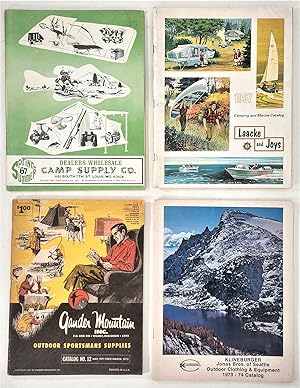 Four Outdoor Equipment & Apparel Catalogues, 1967-1974