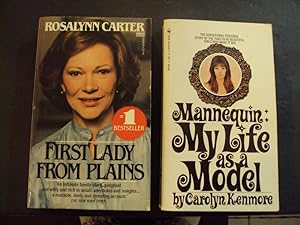 2 PBs Mannequin: My Life As A Model By Carolyn Kenmore; First Lady From Plains