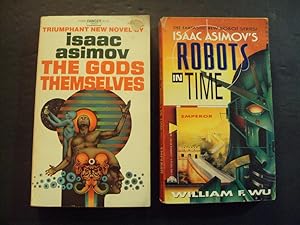 2 PBs Robots In Time; The Gods Themselves By Isaac Asimov