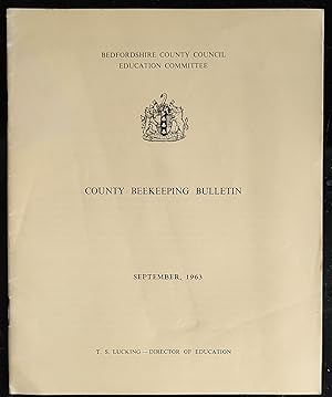 County Beekeeping Bulletin September 1963