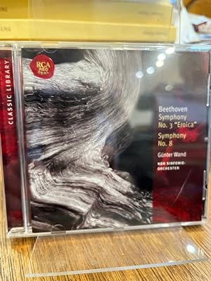 Beethoven: Sinfonien Nr. 3 "Eroica" & Nr. 8. NDR Sinfonieorchester, Günter Wand