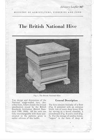 The British National Hive. Advisory 367