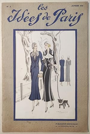 Les Idées de Paris. Février 1933. Texte et dessins de Denise Charleville.