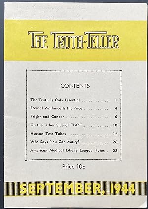 The Truth-Teller. 32nd year, no. 8 (September 1944)