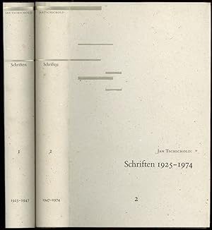 Schriften 1925-1974. Ausgabe in zwei Bänden. Herausgegeben von Günter Bose und Erich Brinkmann. 2...