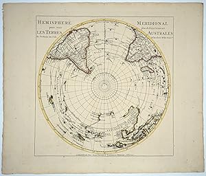Hemisphere Meridional pour voir plus distinctement les Terres Australes