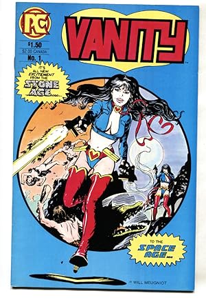 VANITY #1 1984-First issue comic book PC