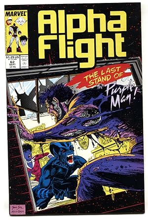 ALPHA FLIGHT #62-MARVEL COMICS-MUTANTS!-JIM LEE NM-