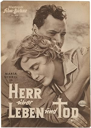 Herr über Leben und Tod [Man in Life and Death] (Original program for the 1955 film)