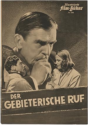 Der Gebieterische Ruf [The Imperious Call] (Original program for the 1943 German film)