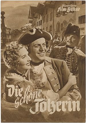 Die schöne Tölzerin [The Beautiful Troll] (Original program for the 1952 German film)