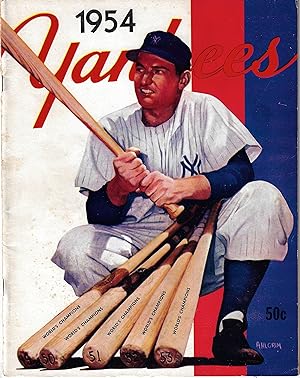 1954 Yankees Yearbook