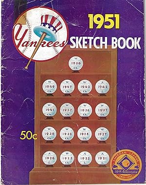 1951 Yankees Sketch Book